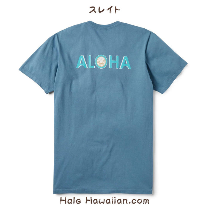 ハワイアン REYN SPOONER メンズTシャツ コットン 【 アロハ グラフィック 】