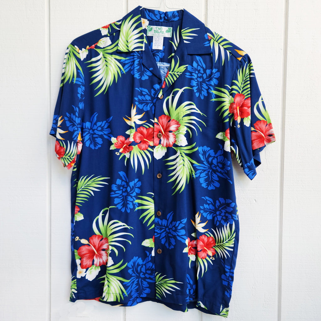 Rayon Fern Grotto Men's Aloha Shirt