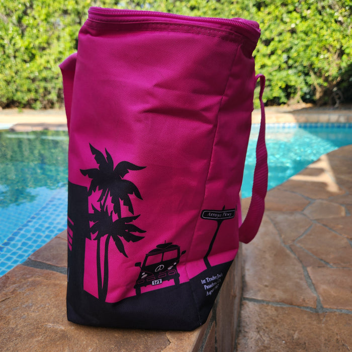 Trader Joe's (USA) Cooler Bag, Pink (Large Size)