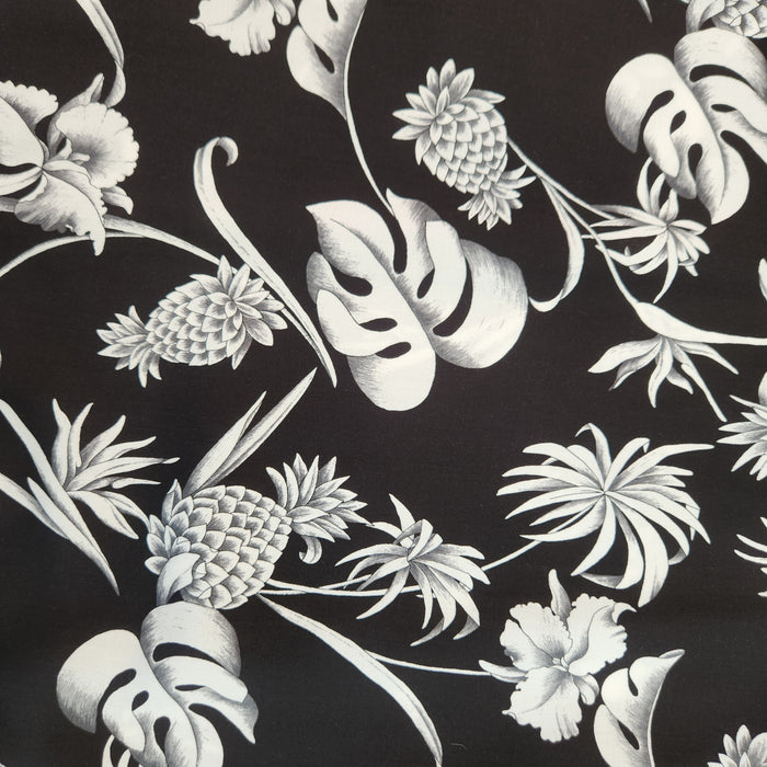 Hawaiian rayon fabric Dream Garden