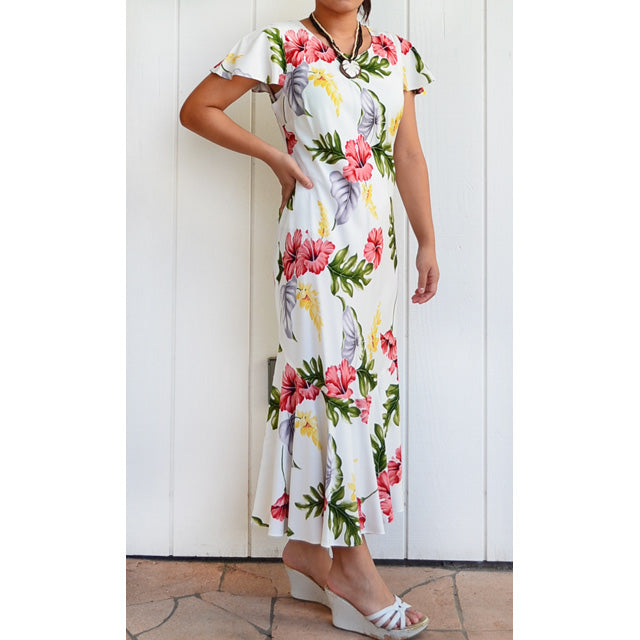 long sleeve hawaiian dress TIANEK Semi Formal Dress for Ladies,Summer Long Sleeve Patchwork Floral Elegant Black Hawaiian Dress Casual Ball Graduation Dress Long Maxi Dress