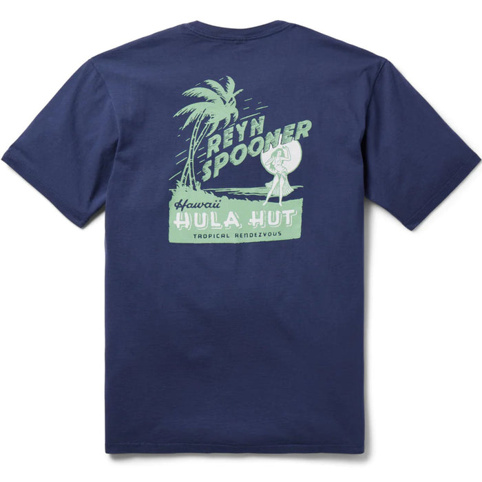 ハワイアン REYN SPOONER メンズTシャツ コットン 【 フラハット 】