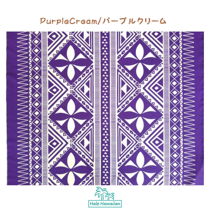 Original Hawaiian fabric, poly-cotton blend, XYZ-10-576 "Tapa Triangle"