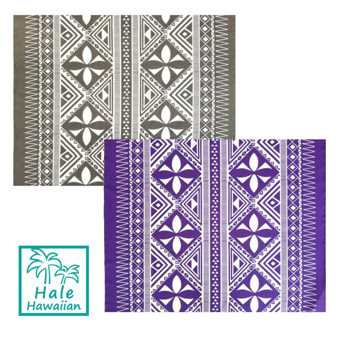 Original Hawaiian fabric, poly-cotton blend, XYZ-10-576 "Tapa Triangle"