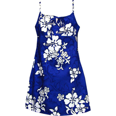 blue cheese dressing recipe with buttermilk Kids' Cotton Camisole Dress 166-3156 [Hibiscus] Blue / 8 years old / Cotton