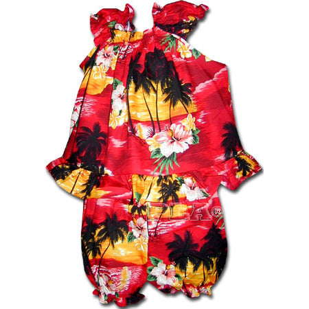 ベイビー コットン カバナ セット【ハワイビーチ】