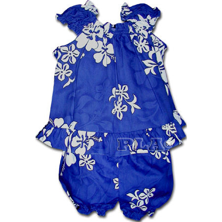 ベイビー コットン カバナ セット【ハイビスカス】