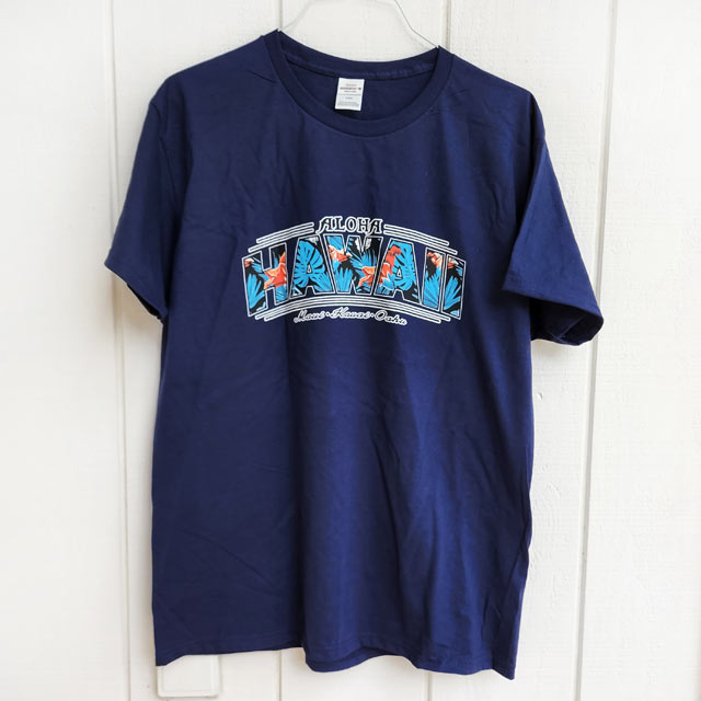 在庫処分セール ハワイアン メンズTシャツ コットン 【 アロハハワイ 】