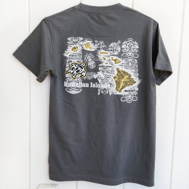 ハワイアン メンズTシャツ コットン 【 ハワイ アイランド 】