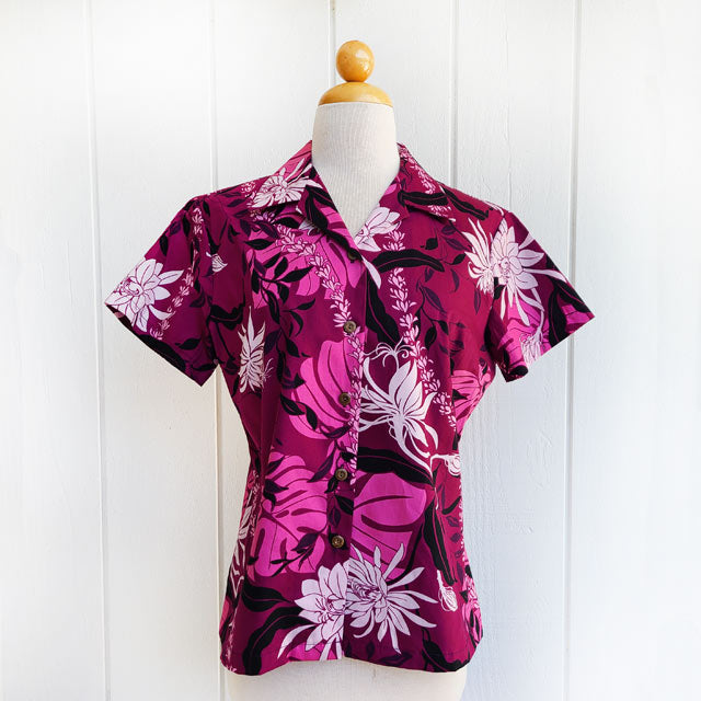 Hawaiian Ladies Aloha Shirt Fit [Makapu'u]