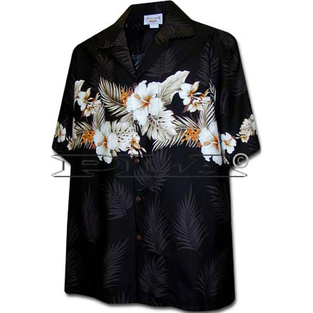 Pacific Legend Shirt Mens 3XL White Hawaiian Hibiscus Floral Camp...