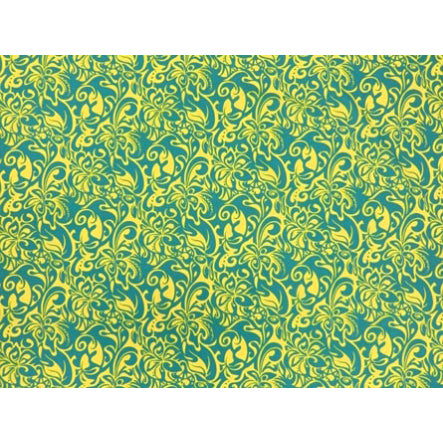 ※セール ハワイアン ポリコットン生地 BN-12-043 【オールオーバープルメリア】