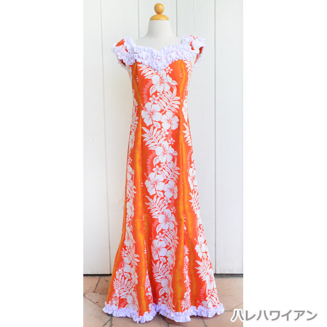 green emerald velvet dress Waikiki Purple Hawaiian Meaaloha Muumuu Dress with Sleeves main image 0