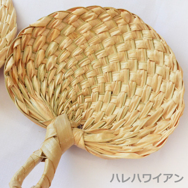 ハワイアン フラ用品 アクセサリー【アバニコミニファーン1枚ミニ扇子】