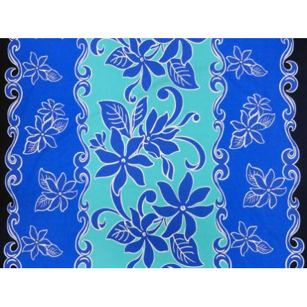 ※セール生地  ハワイアン ポリコットン生地 LW-11-181 【ティアレパネル】