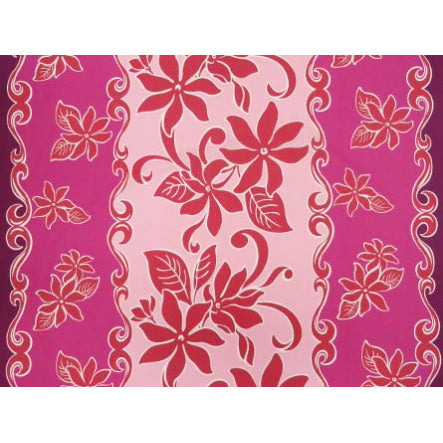 ※セール生地  ハワイアン ポリコットン生地 LW-11-181 【ティアレパネル】