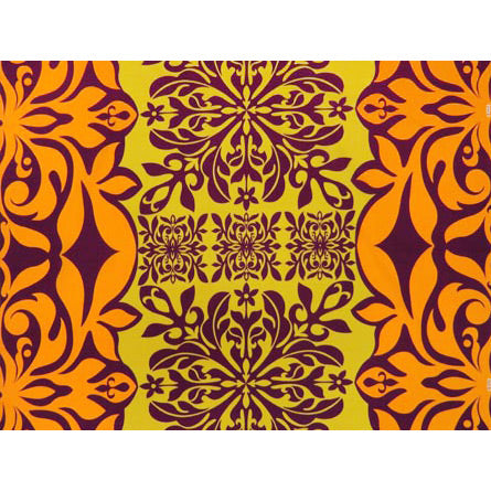 ※セール生地 ハワイアン ポリコットン生地 LW-12-258 【キルトパネル】