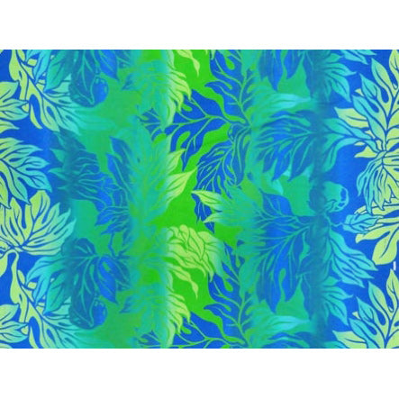 ※セール生地  ハワイアン ポリコットン生地 LW-14-394 【ウル/グラデーション】