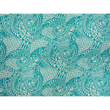 *Sale Fabric* Hawaiian Poly-Cotton Fabric LW-15-405 【Tapa Lauhala】