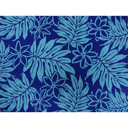 ※セール生地  ハワイアン ポリコットン生地 LW-15-446 【ティアレ・ラウアエ】