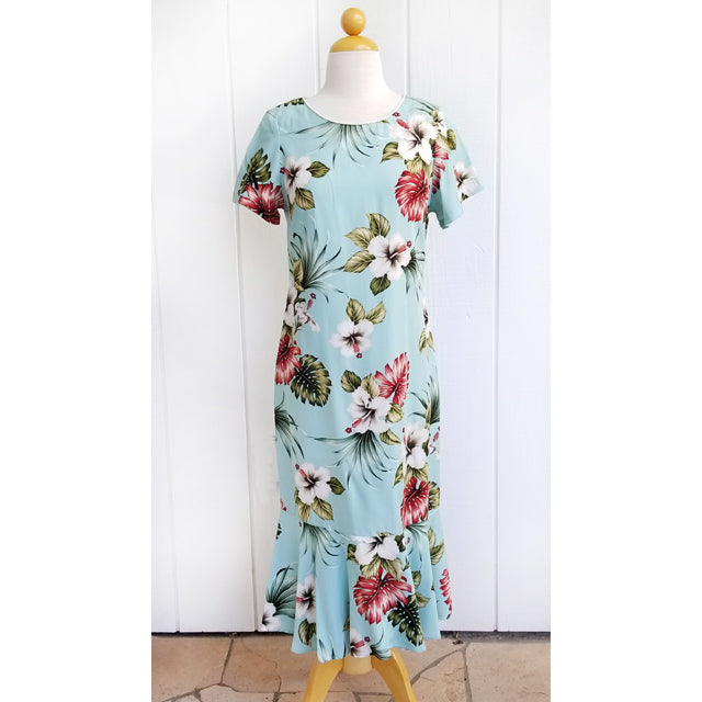 Cheap plus clearance size hawaiian dress