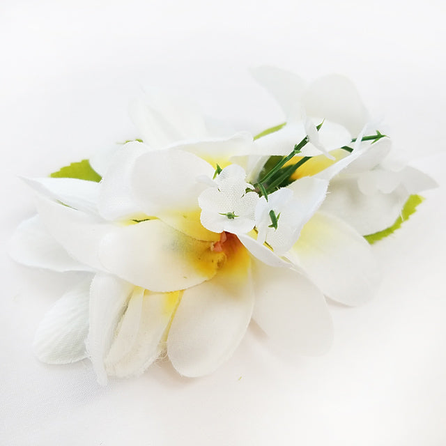 *Clearance sale Hawaiian hula supplies flower hair clip [Plumeria]