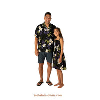 Hawaiian Sleeveless Long Dress [Lani Plumeria]