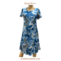 Hawaiian Sleeve Dress Semi-Length Short 165 [Shadow Garden]