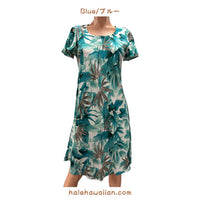 Hawaiian Sleeve Dress Semi-Length Short 165 [Shadow Garden]