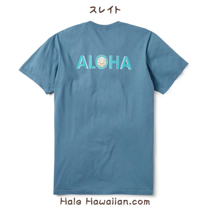 Hawaiian REYN SPOONER Men's T-shirt Cotton [Aloha Graphic]