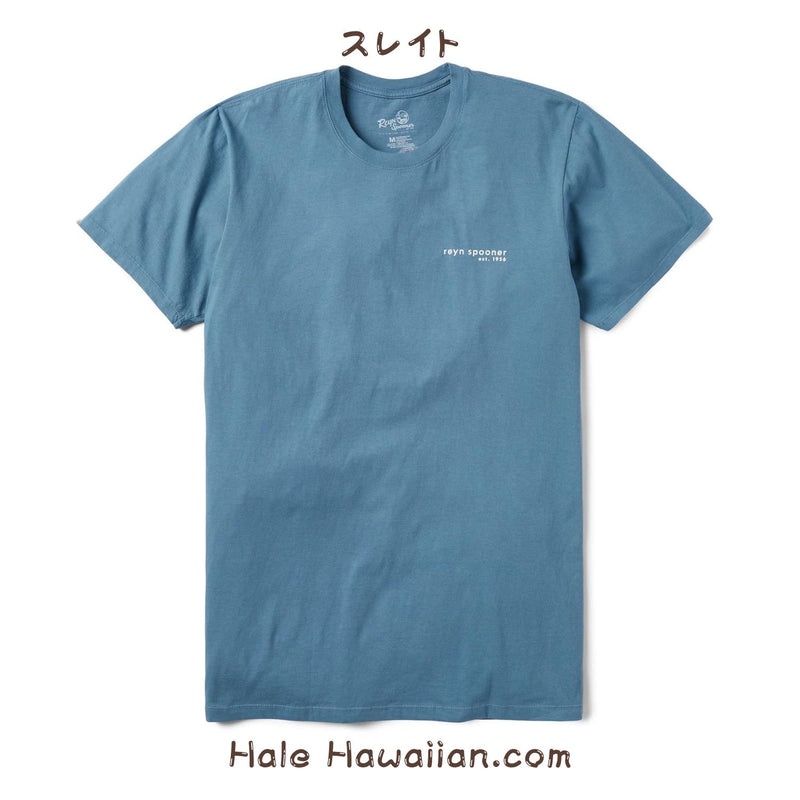 Hawaiian REYN SPOONER Men's T-shirt Cotton [Aloha Graphic]