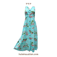 Hawaiian Tank Dress Long Dress 190 [Flamingo 24]