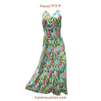 Hawaiian Tank Dress Long Dress 190 [Red Ginger]