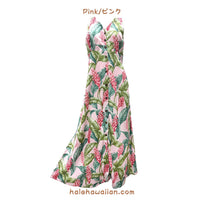 Hawaiian Tank Dress Long Dress 190 [Red Ginger]