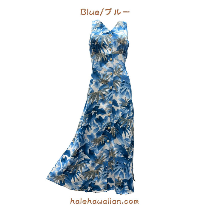 Hawaiian Tank Dress, Long Length, Size 190 [Shadow Garden]