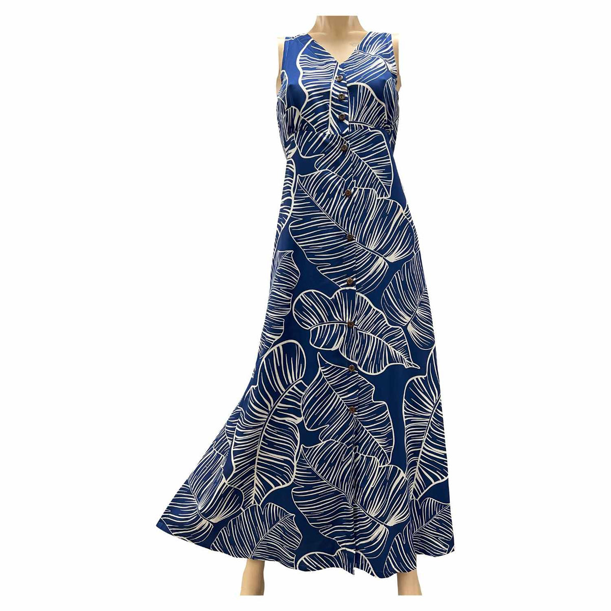 ハワイアン タンク ドレス ロング 【タロリーフ】