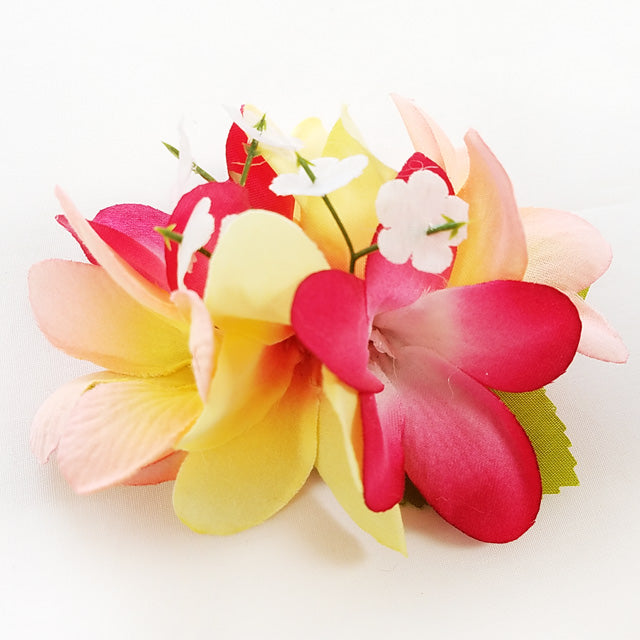 *Clearance sale Hawaiian hula supplies flower hair clip [Plumeria]