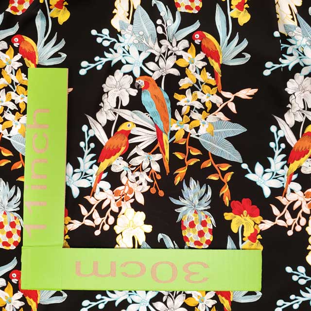 Hawaiian rayon fabric Parot