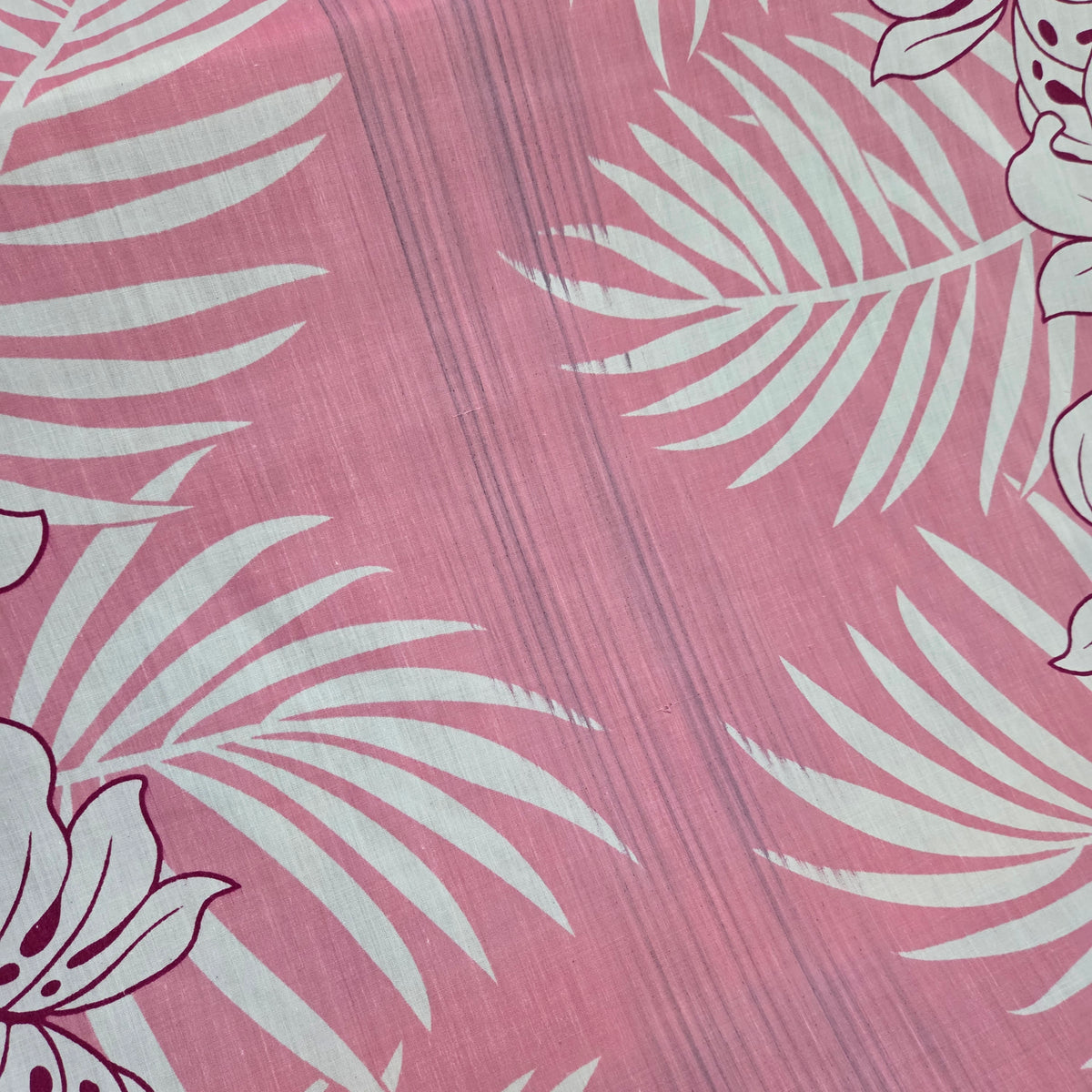 *Clearance Sale for Damaged Fabrics Hawaiian Polycotton Fabric  [Munster Fern]