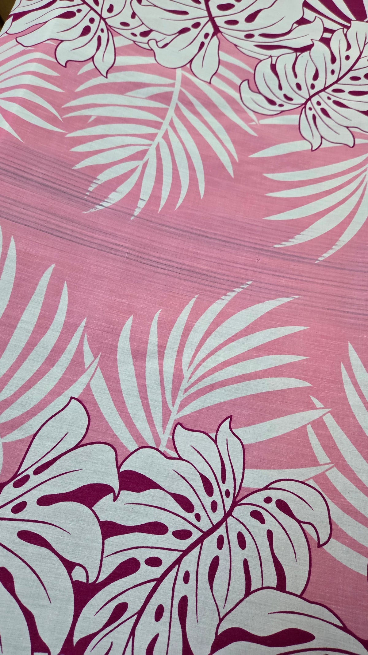 *Clearance Sale for Damaged Fabrics Hawaiian Polycotton Fabric  [Munster Fern]