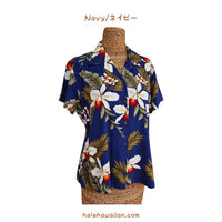 Hawaiian Women's Aloha Shirt, Fit: Hawaiian Orchid