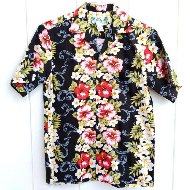 Hawaiian Men's Aloha Shirt Cotton [Plumeria Panel]