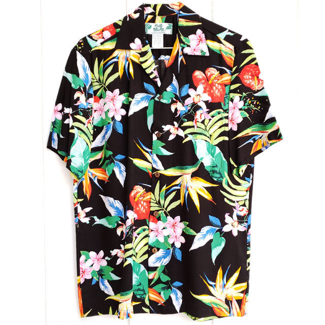 Hawaiian Men's Aloha Shirt Rayon [Passion Paradise]