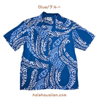 Hawaiian Men's Aloha Shirt, Rayon [Tattoo]