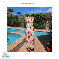 Hawaiian Muumuu Tunic Dress Maxi [Leilani]