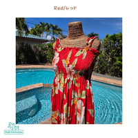 Hawaiian Muumuu Tunic Dress Maxi [Leilani]