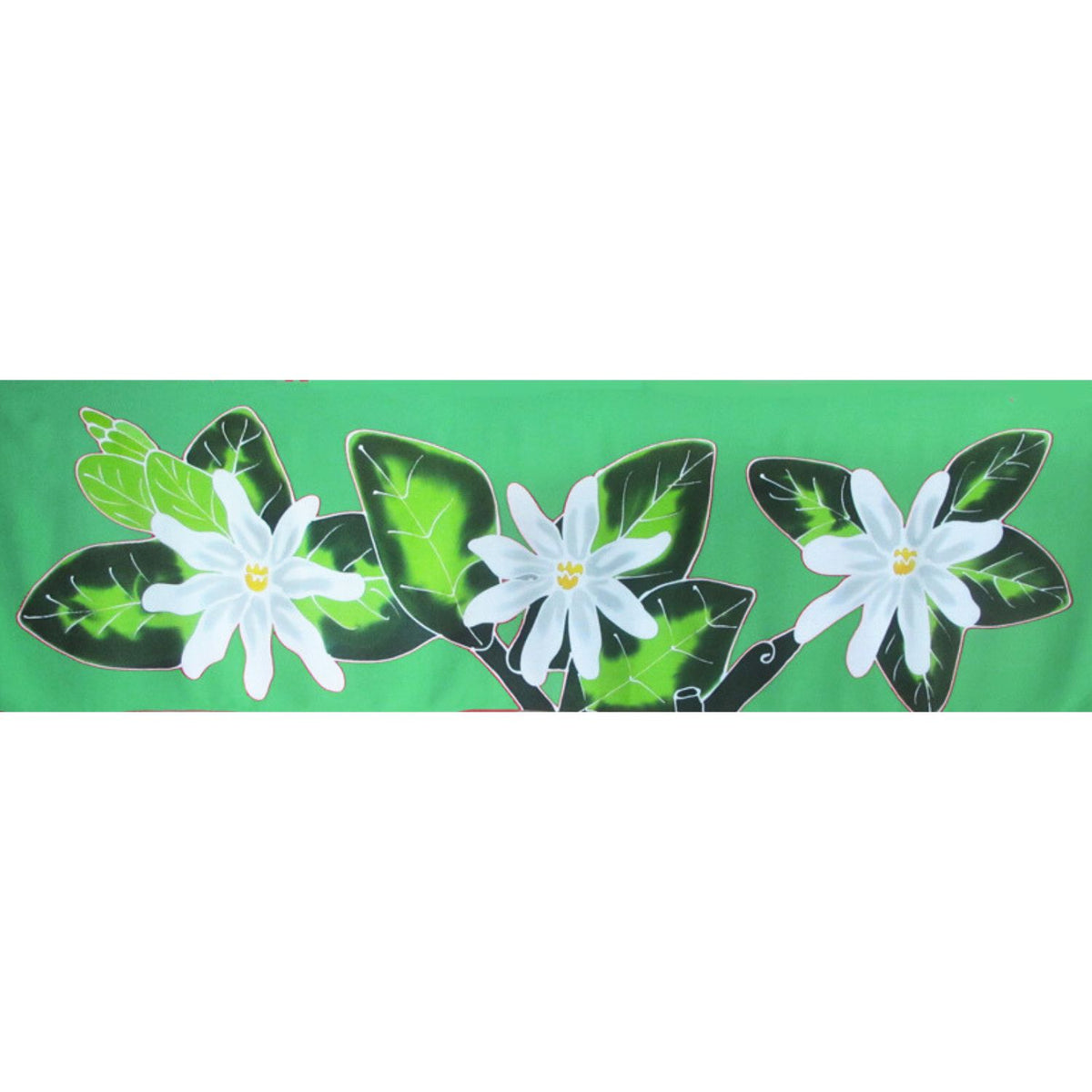 Hawaiian Hula Supplies Pareo Half Size [Plumeria]