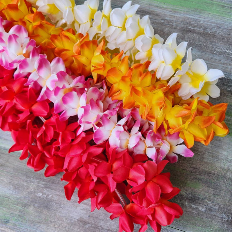 Hawaiian Hula Supplies Flower Lei [Plumeria Puna]