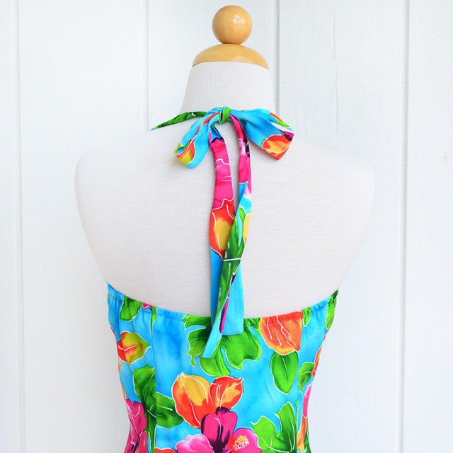 Halter hawaiian clearance dress