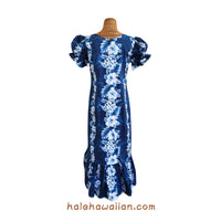 Hawaiian Muumuu Sleeve Dress Long [Pacific Panel]